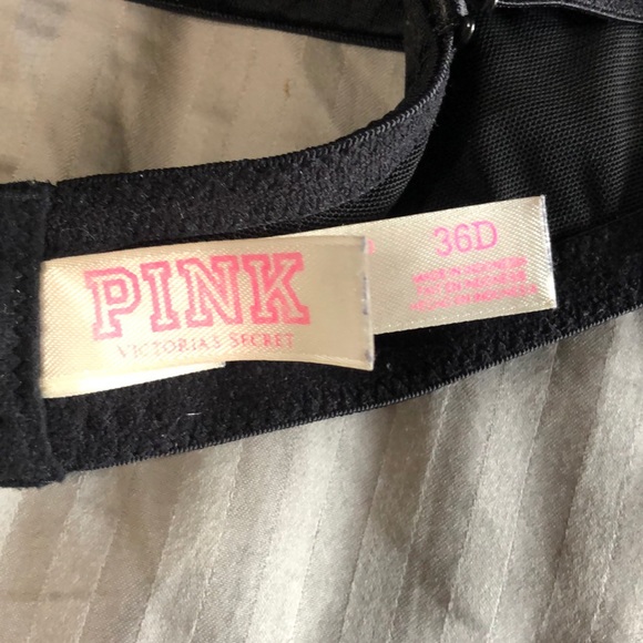 PINK black bra - Picture 3 of 4